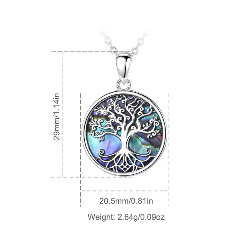 Amulette de Protection "Arbre de Vie" Argent Sterling 925 – Image 2